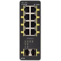 CISCO IE-1000 GUI BASED L2 POE 2 GE SFP 8 FE COPPER PORTS IE-1000-8P2S-LM