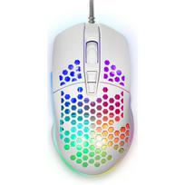Pelė žaidimams YENKEE SHOTGUN-W, 6651IC sensorius, 6400DPI, 7 mygtukai, 1.4m, -