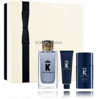 Dolce & Gabbana K rinkinys vyrams (100 ml. EDT + 50 ml. dušo gelis + 75 g. pieštukinis dezodorantas) - Rinkinys