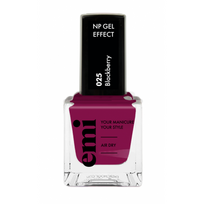E.Mi Nagų lakas Nail Polish Gel Effect 6ml, Blackberry