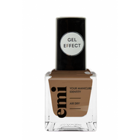 E.Mi Nagų lakas Nail Polish Gel Effect 6ml, Sepia