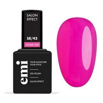 E.Mi Gelinis nagų lakas E.MiLac Salon Effect Gel Nail Polish 9ml, 42 Pink