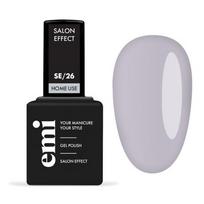 E.Mi Gelinis nagų lakas E.MiLac Salon Effect Gel Nail Polish 9ml, 26 Light Gray