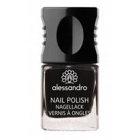 Alessandro Nagų lakas Alessandro Nail Polish 10ml 10ml, 177 Midnight Black