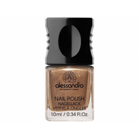 Alessandro Nagų lakas Alessandro Nail Polish 10ml 10ml, Golden Rain