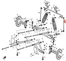 9060-050620-1000 FRONT LINKAGE BAR LH ZFORCE Nr. 28