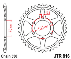 Galinė žvaigždė JTR 816-43