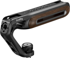 SmallRig 5252 Wooden Top Handle with 1/4''-20 and ARRI 3/8''-16 Locating Screw
