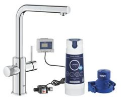 Virtuvės maišytuvas su filtru „Grohe Blue Pure Minta“, chromas 30591000