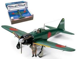 Tamiya Mitsubishi A6M5 Zero Model 52 lėktuvas 1/32 surinkimo rinkinys