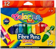 Flomasteriai Colorino Kids Jumbo, 12 spalvų, FLMCLR42651PTR