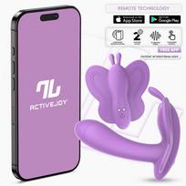 InToYou App Series Wingy Butterfly Vibrator with App Lavender
