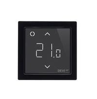 Termostatas Devi DEVIreg Touch, įleidžiamas, juoda, 8.5 cm, 5 - 45 °C