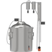 Browin klasikinis distiliavimo apartas Convex su 2 skaidrintuvais, 18 l