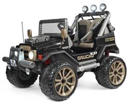 Peg Perego Dvivietis vaikiškas elektromobilis Gaucho XP 24V, juodas