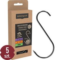 Browin kabliukai mėsai rūkyti, 15 cm, Ø 4 mm, 5 vnt