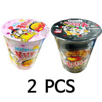 SAMYANG Aštraus vištienos skonio ramen mini puodelyje (2 Rūšių Skonių Mišinys) 1