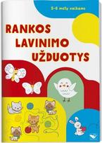 Rankos lavinimo užduotys 5-6 metų vaikams