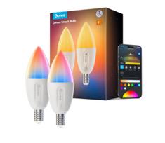 KOMPLEKTAS 2x LED RGBWW Pritemdoma elektros lemputė E14/5W/230V 2700-6500K Wi-Fi - Govee