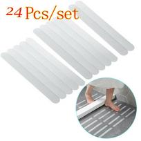 12/24 Neslystantys vonios lipdukai Neslystančios dušo juostelės Pagalvėlė Grindų saugos juosta 24pcs