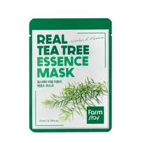 Farmstay Real Tea Tree Essence Mask lakštinė veido kaukė su arbatmedžiu 23ml