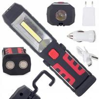 Seminaras Žibintuvėlis 3in1 LED cob Powerbank USB lempa