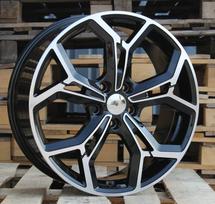 Ratlankis RACINGLINE FE190 R16x6.5 5x114.3 ET 50 CB 67.1 (Black Polished) (620 kg)