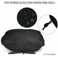 Weber 7110 Q1000 nešiojamo kepsninės dangčio, neperšlampamo, atsparaus