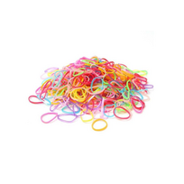 Loom bands gumyčių rinkinys apyrankėms kurti 250 vnt., įvairių spalvų