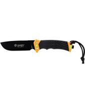 Ganzo G8012V2-OR peilis su fiksuotu ašmeniu ir užraktu flintlock