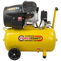 KOMPRESORIUS 50l 2 stūmoklių 2,2KW 8BAR 230V /FORCEKRAFT