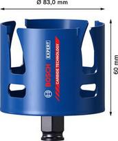 Gręžimo karūna  83mm Construction Material 2608900476 | 4059952536224