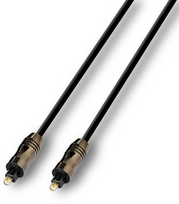 ALVA - Toslink optinis kabelis metalinis 1m
