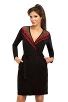 Szlafrok Jasmine Black Juoda S