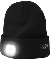Dangtelis BLACK su LED žibintuvėliu USB įkrovimas