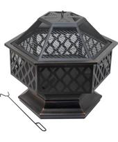 HEXAGON vario patinos židinys su dangčiu