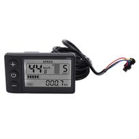 S866 LCD ekranas elektriniam dviračiui 24V 36V 48V paspirtuko valdymo panelis su SM jungtimi