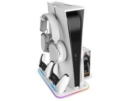 Mars Gaming Multifunctional PS5 stand with cooling / RGB