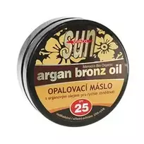 Vivaco Sun Argan Bronze Oil SPF 25 - Suntan butter with organic argan oil, 200ml