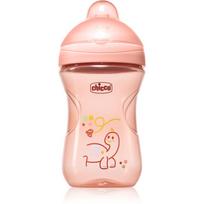 Chicco Advanced Cup 12m+ mokomasis puodelis su šiaudeliu Pink 1 vnt.