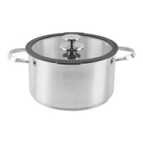 Nerūdijančio plieno puodas su dangčiu UNIWELL, 24 cm
