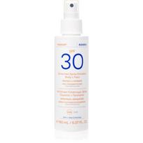 Korres Yoghurt Sunscreen losjonas nuo saulės purškiamas veidui ir kūnui 150 ml