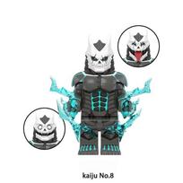 Monstras Nr.. 8 surinkimo žaislas yra suderinamas su Lego minifigūrėlėmis