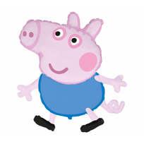 Didelis folinis balionas su heliu - George pig, 70 x 75 cm