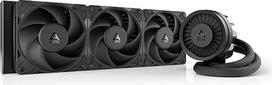 "ARCTIC Liquid Freezer III Pro 360" - AIO procesoriaus aušintuvas, 3 x 120 mm aušinimas vandeniu, 38 mm radiatorius, PWM siurblys, VRM ventiliatorius, AMD AM5/AM4, "Intel LGA1851/1700" kontaktinis rėmelis - juodas