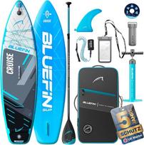 "Bluefin Cruise" 10'8 pripučiama irklentė | Premium SUP paketas ir priedai | Neslystantis denio padas ir lengvumas | 6 colių storio visaapimanti SUP irklentė | Puiki suaugusiesiems skirta stovinti lenta