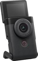 "Canon PowerShot V10 Vlogging Kit" kompaktiškas fotoaparatas - skaitmeninis fotoaparatas (plačiakampis objektyvas, 4K vaizdo kamera, sulankstomas jutiklinis ekranas, stereomikrofonas, trikojis, transliacija, "YouTube", "Wi-Fi"), juodas