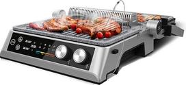 "Cecotec Rockn'Grill Bistro" elektrinis grilis su nuimamomis lėkštėmis. 2400 W, be dūmų ir sveikas kepimas, jutiklinis valdymas, lėkštės su nepriklausoma temperatūros kontrole, temperatūros zondas.
