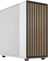 "Fractal Design North XL Chalk White Mesh"- trys 140 mm Aspect PWM ventiliatoriai- C tipo USB- EATX oro srauto pilno bokšto žaidimų kompiuterio korpusas