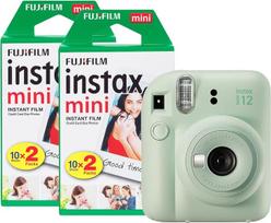 "Fujifilm Instax Mini 12" momentinis fotoaparatas su 40 nuotraukų - mėtų žalumo
